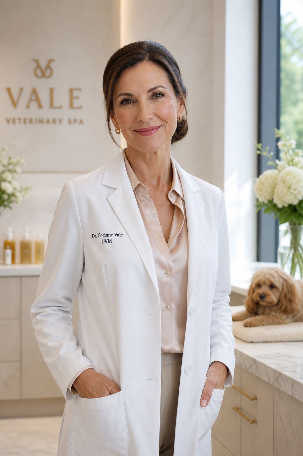 Portrait of Dr. Corinne Vale, DVM